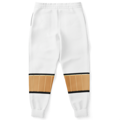 Adult MMPR 'White Ranger' Fashion Joggers