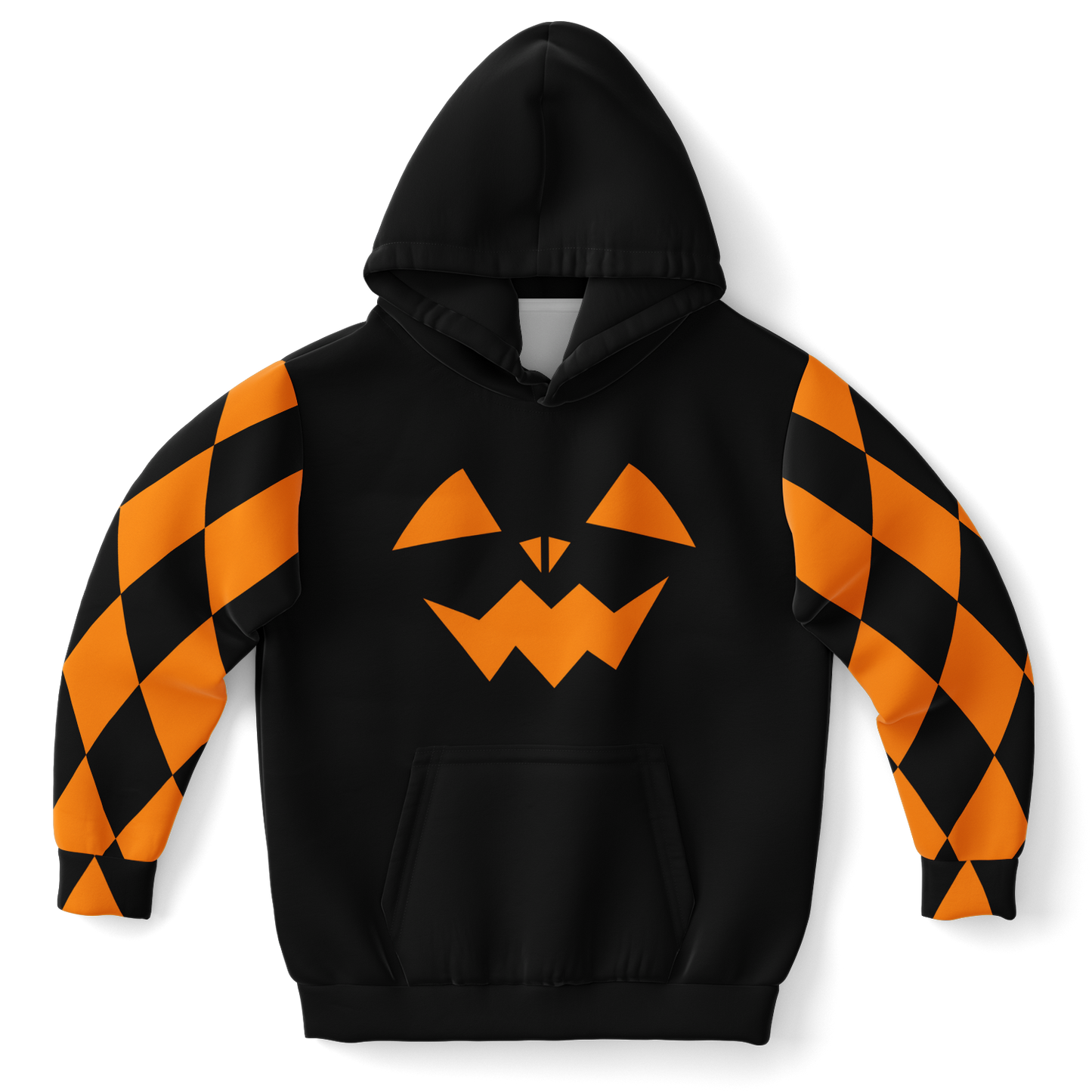 Youth Jack O' Lantern Hoodie - Black