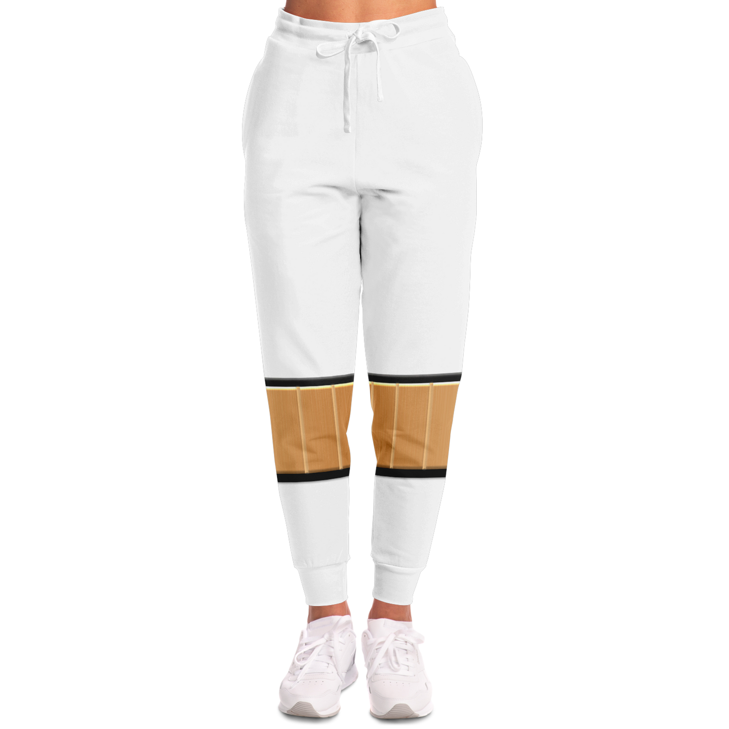 Adult MMPR 'White Ranger' Fashion Joggers