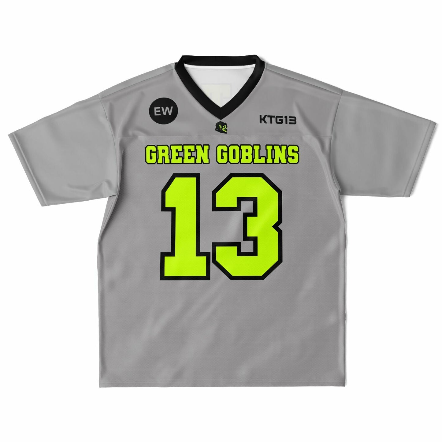 KTG13 TV Green Goblins Grey Jersey