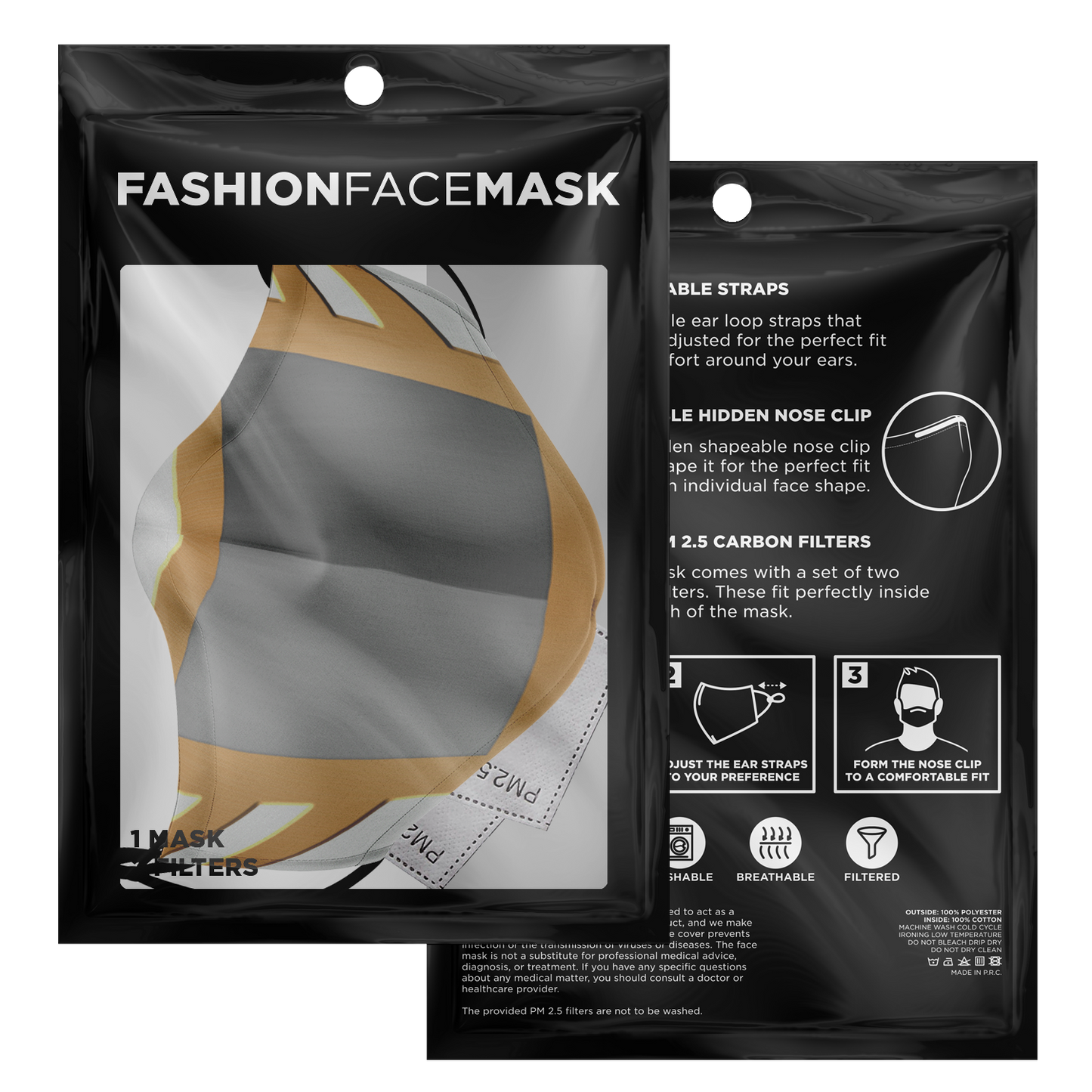 MMPR White Ranger Fashion Mask