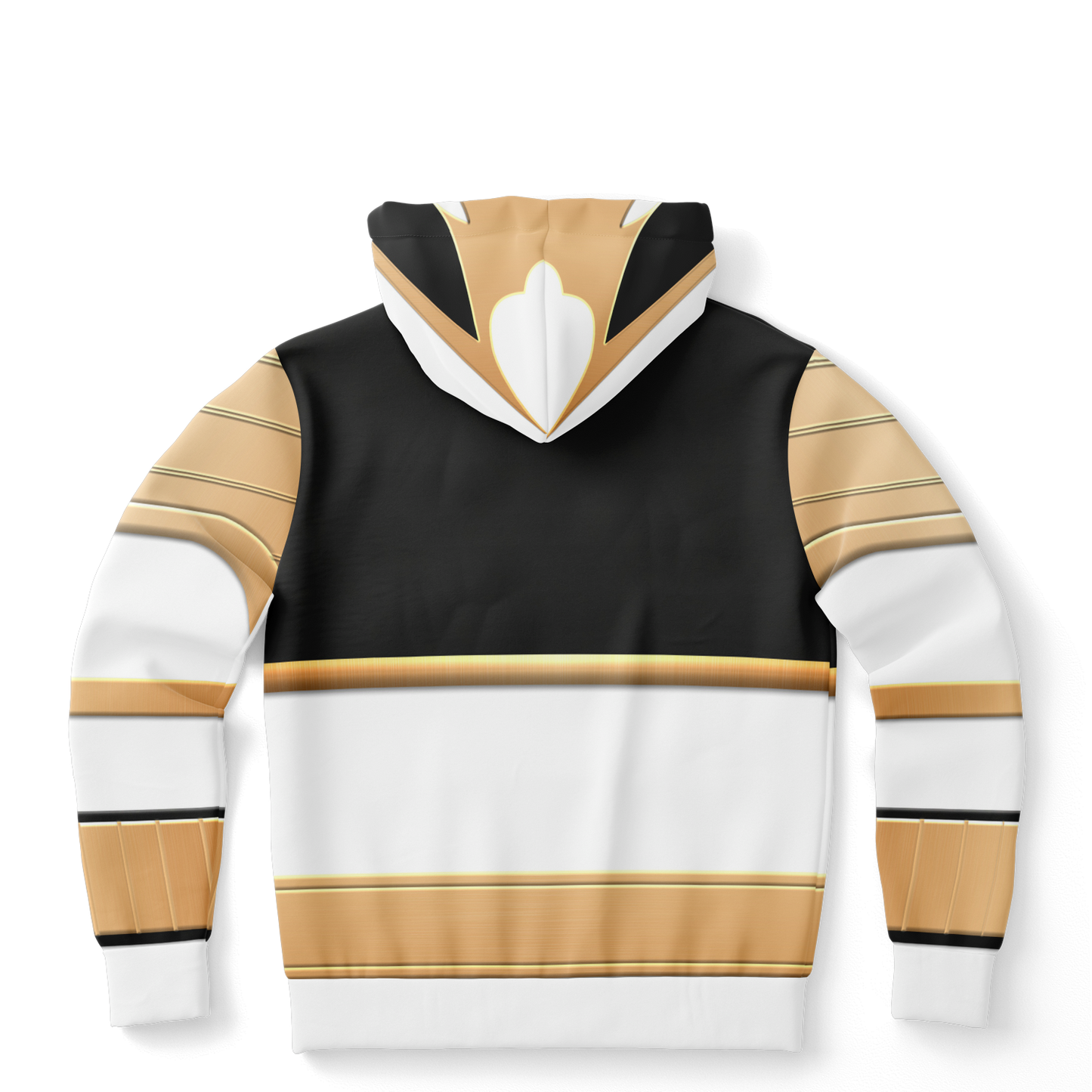 Adult MMPR 'White Ranger' Fashion Hoodie