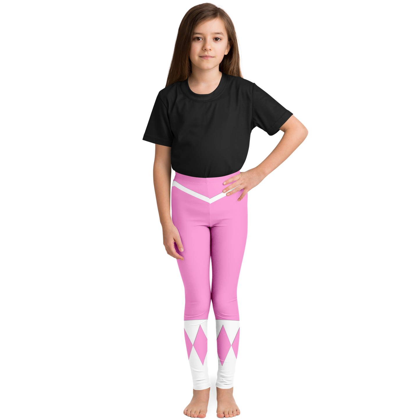 Youth MMPR Pink Ranger Leggings