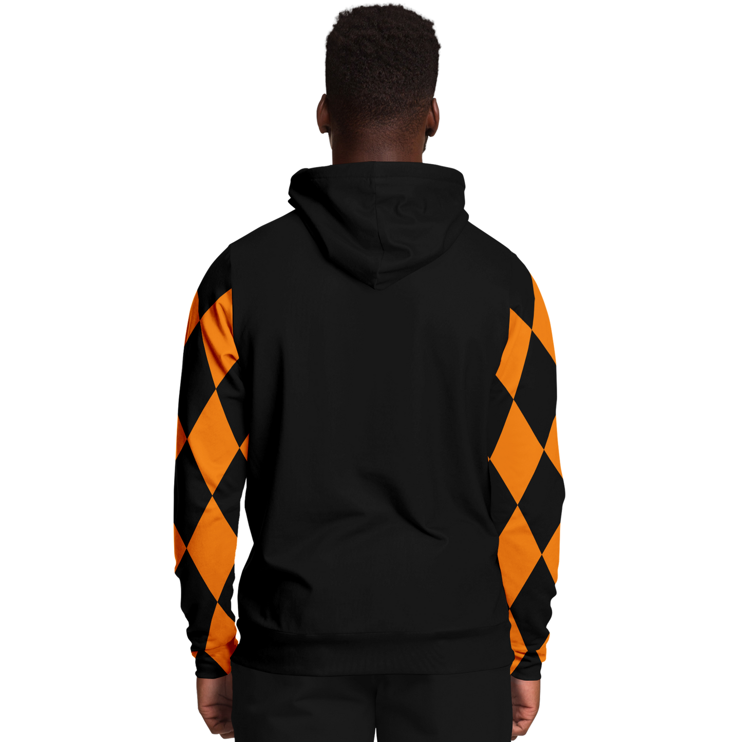 Adult Jack O Lantern Hoodie - Black