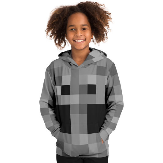 Youth GU 'Pixeled Skeleton' Fashion Hoodie