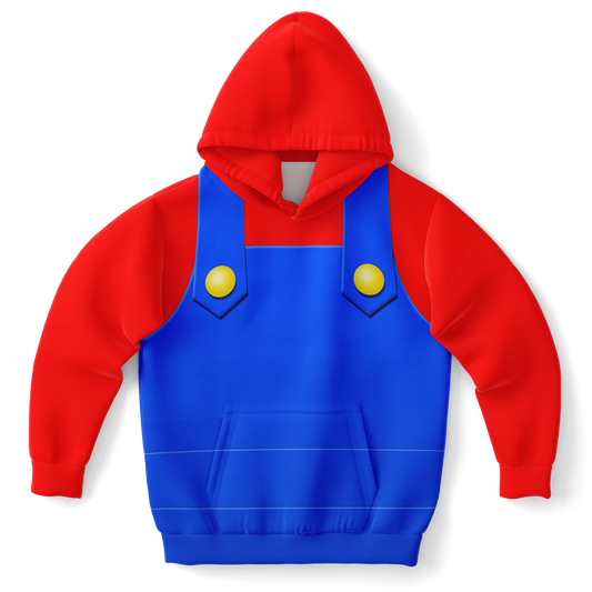 Youth Super Mario Bros Mario Hoodie