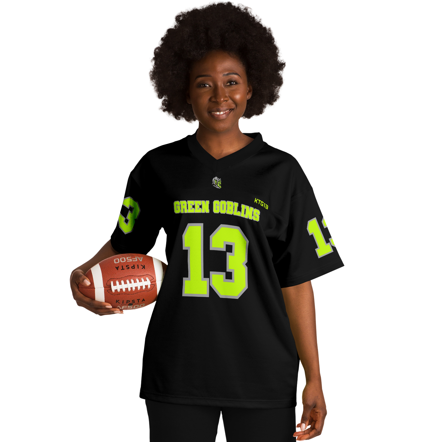 KTG13 TV Green Goblins Football Jersey