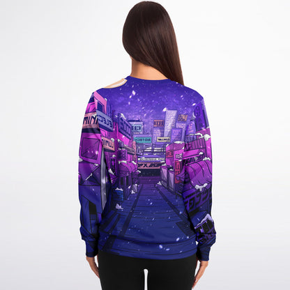 Adult Sharpy Dot 'Winter Nights' Fashion Sweatshirt