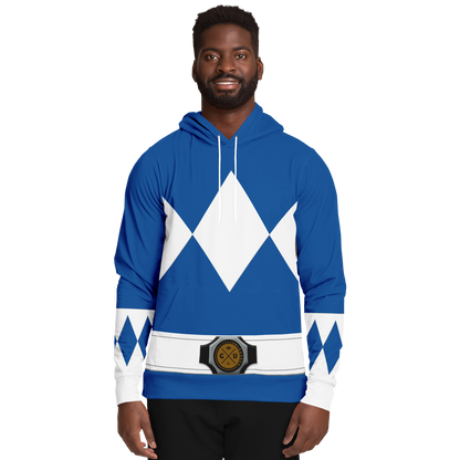 Adult MMPR Blue Ranger Hoodie