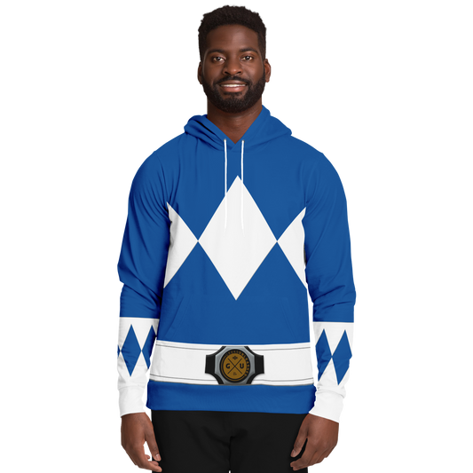 Adult MMPR Blue Ranger Hoodie