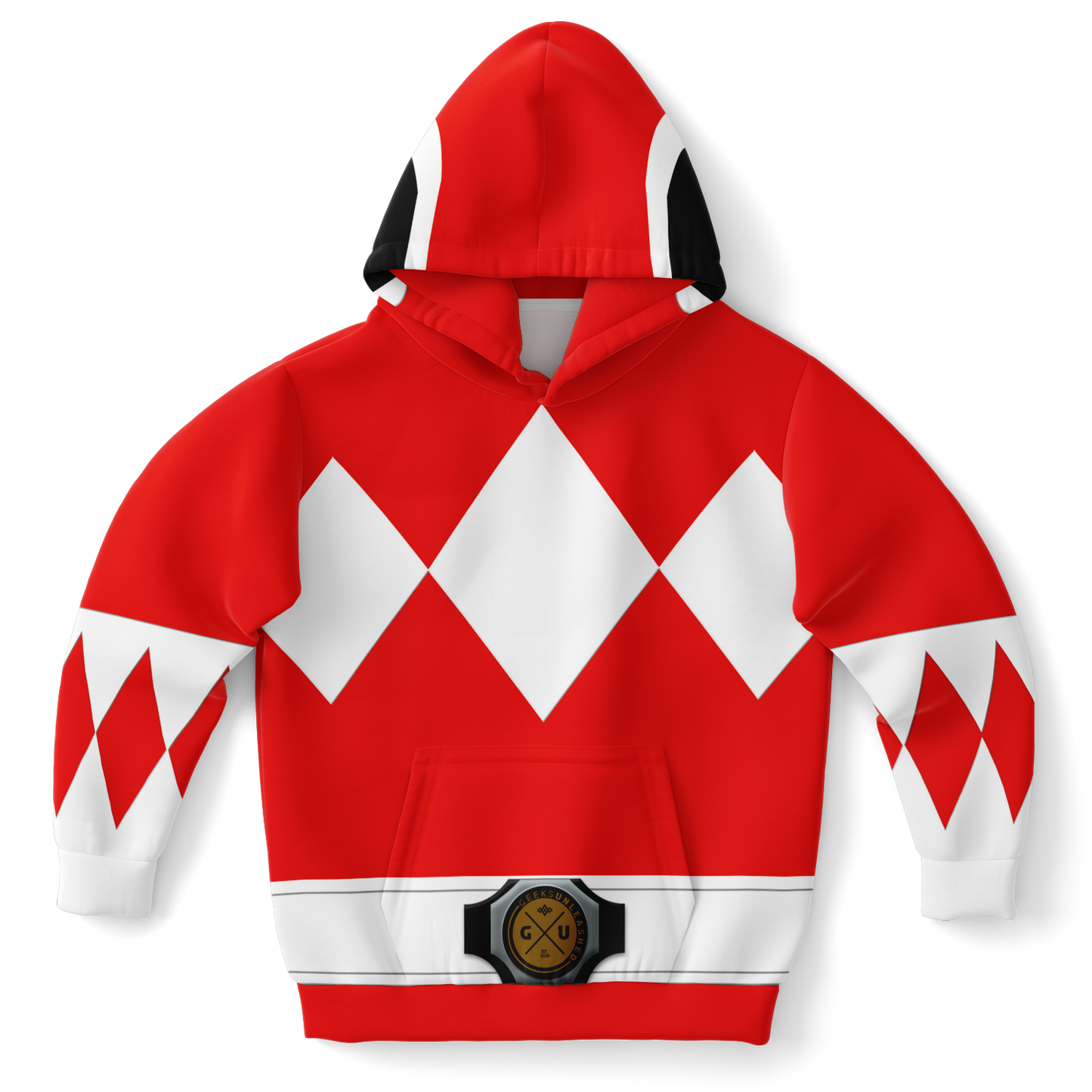 Youth MMPR 'Red Ranger' Fashion Hoodie