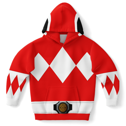 Youth MMPR 'Red Ranger' Fashion Hoodie