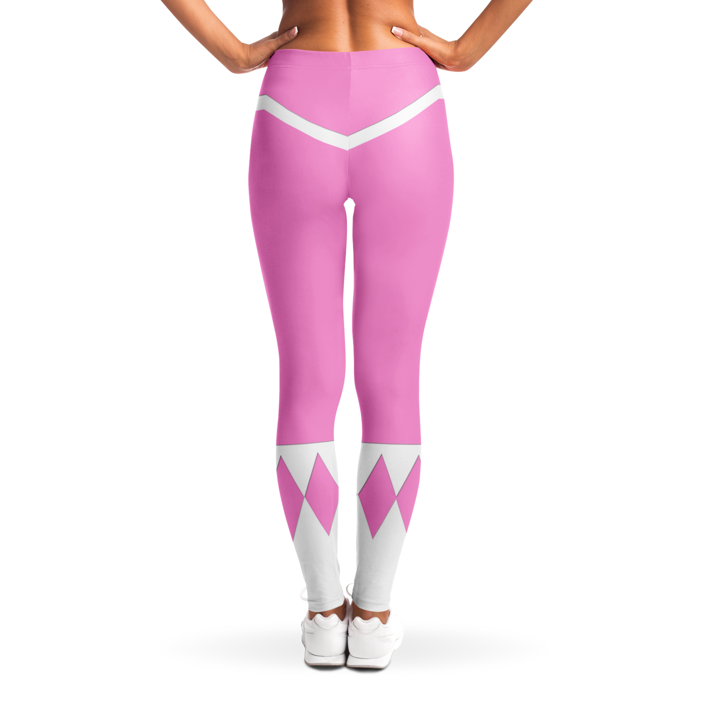 Womens MMPR Pink Ranger Leggings