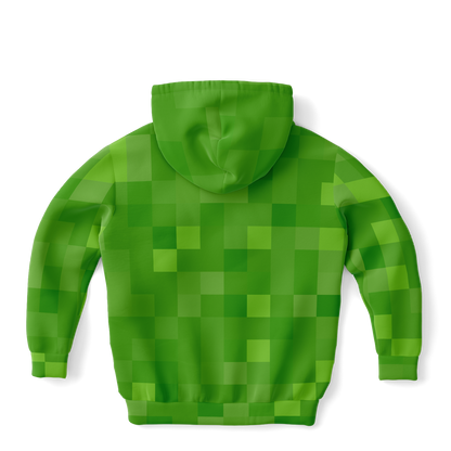 Youth Minecraft Creeper Hoodie