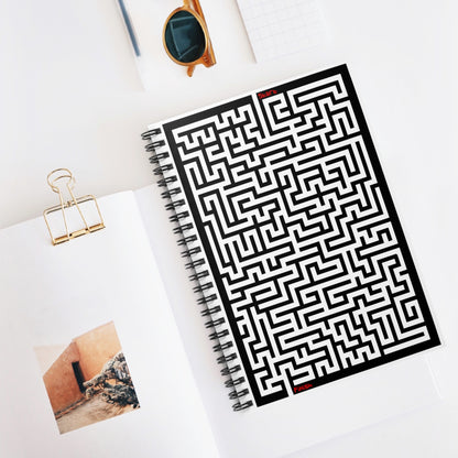 GU 'The Maze' Spiral Notebook