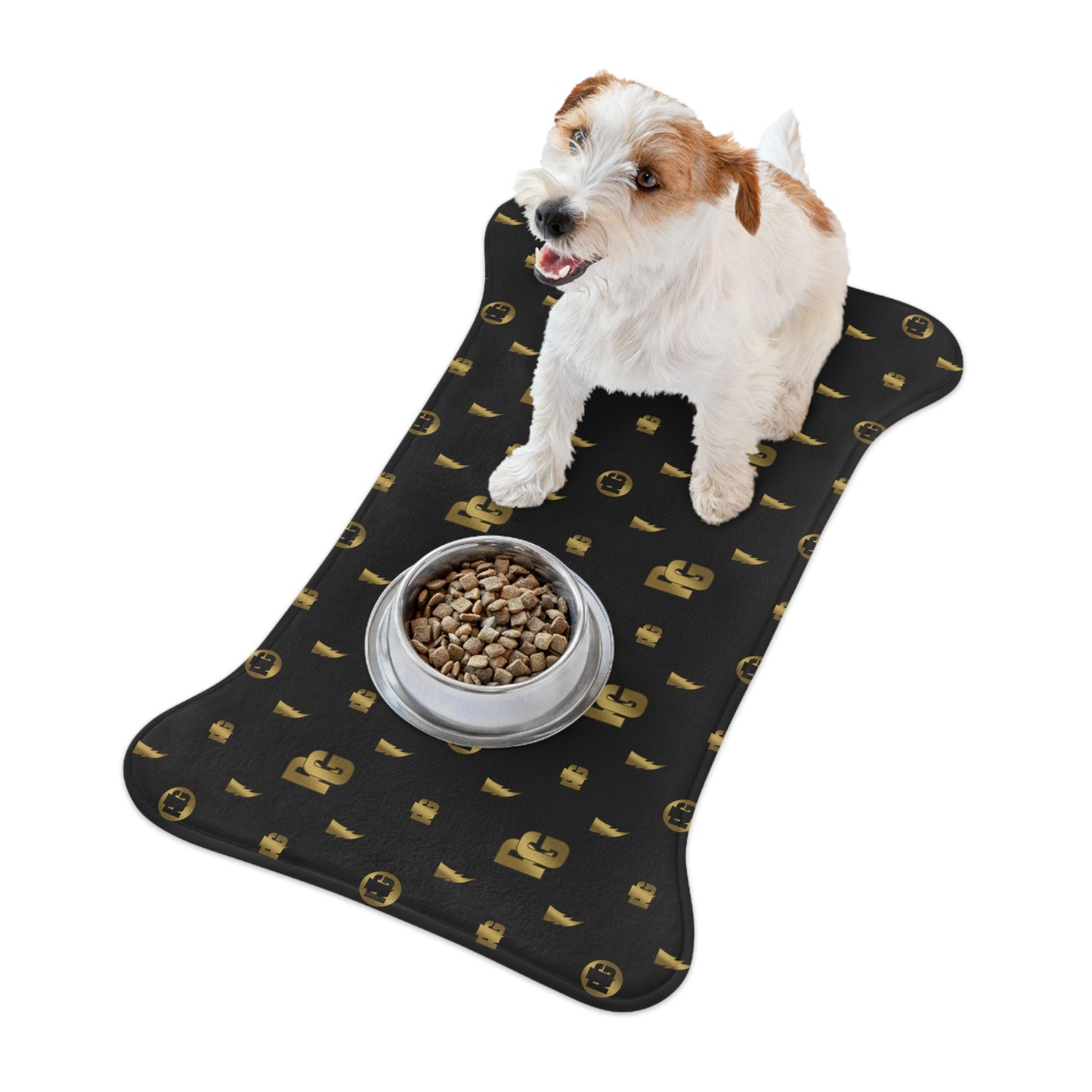 REDGING3R 'Golden Couture' Pet Food Mats