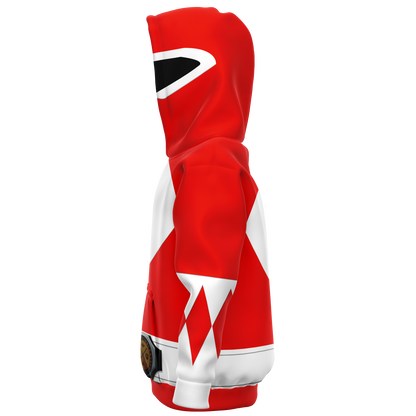 Youth MMPR 'Red Ranger' Fashion Hoodie