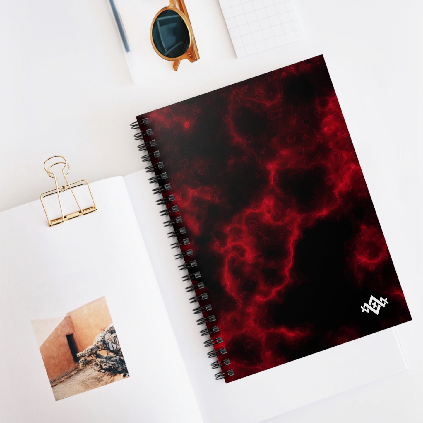 GU 'Red' Spiral Notebook