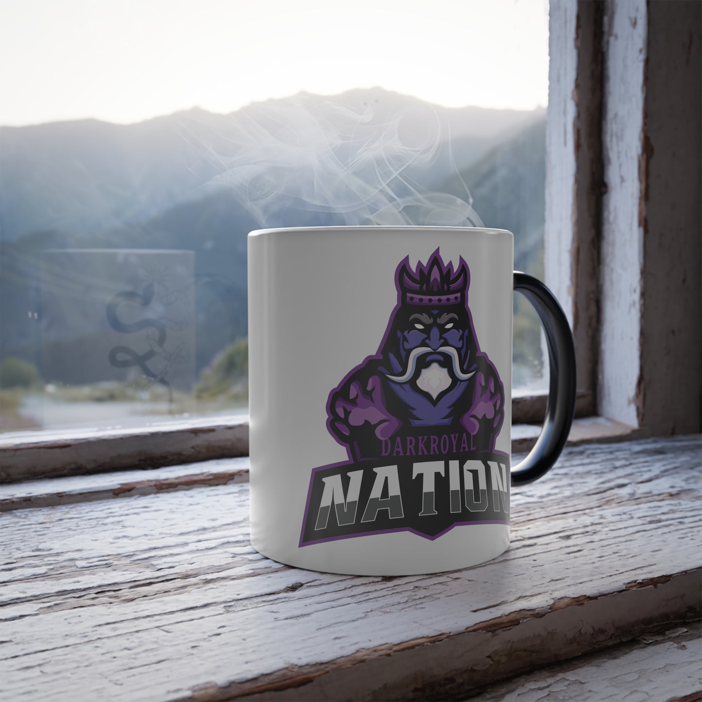 Dark Royal Nation Color Changing Mug