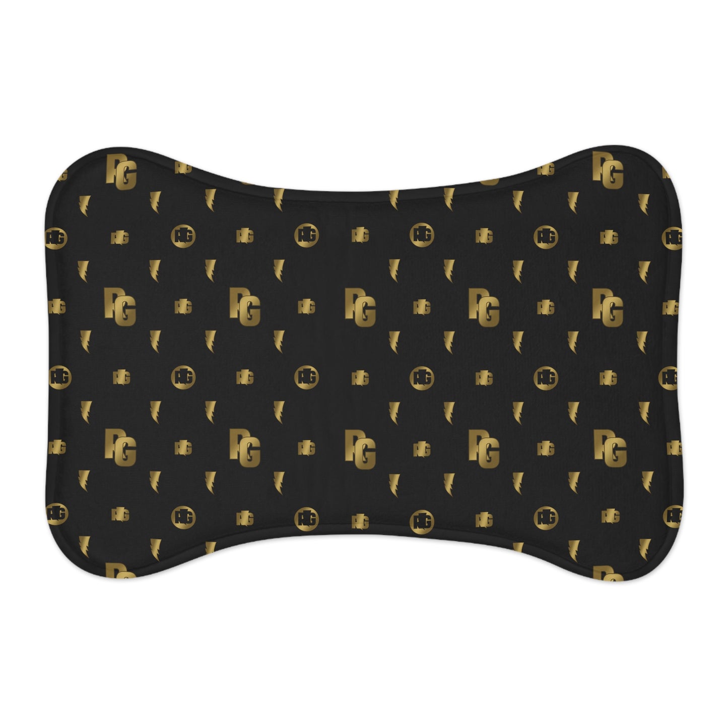 REDGING3R 'Golden Couture' Pet Food Mats