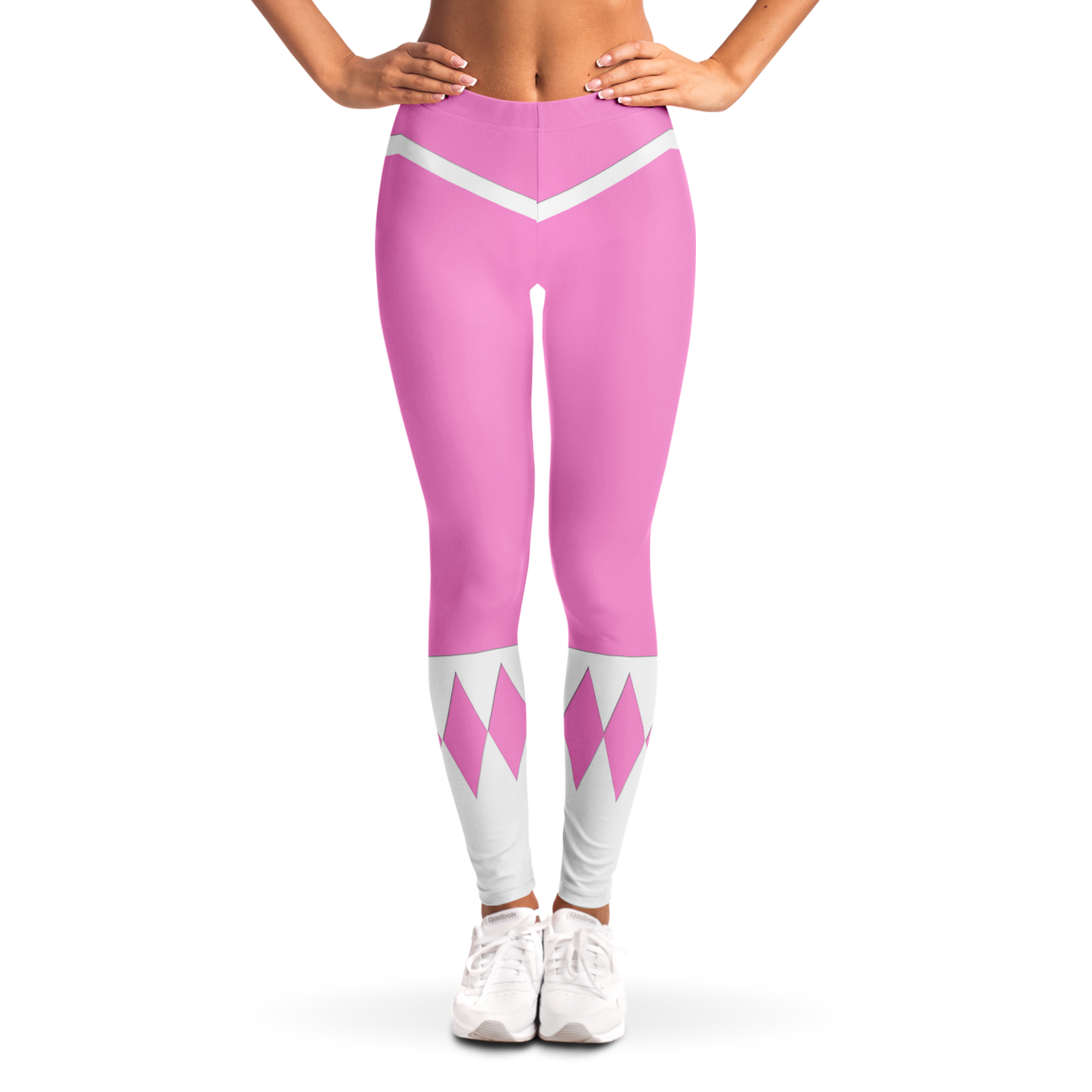 Womens MMPR Pink Ranger Leggings