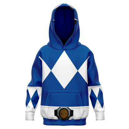 Youth MMPR Blue Ranger Hoodie