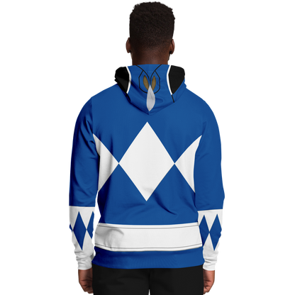 Adult MMPR Blue Ranger Hoodie