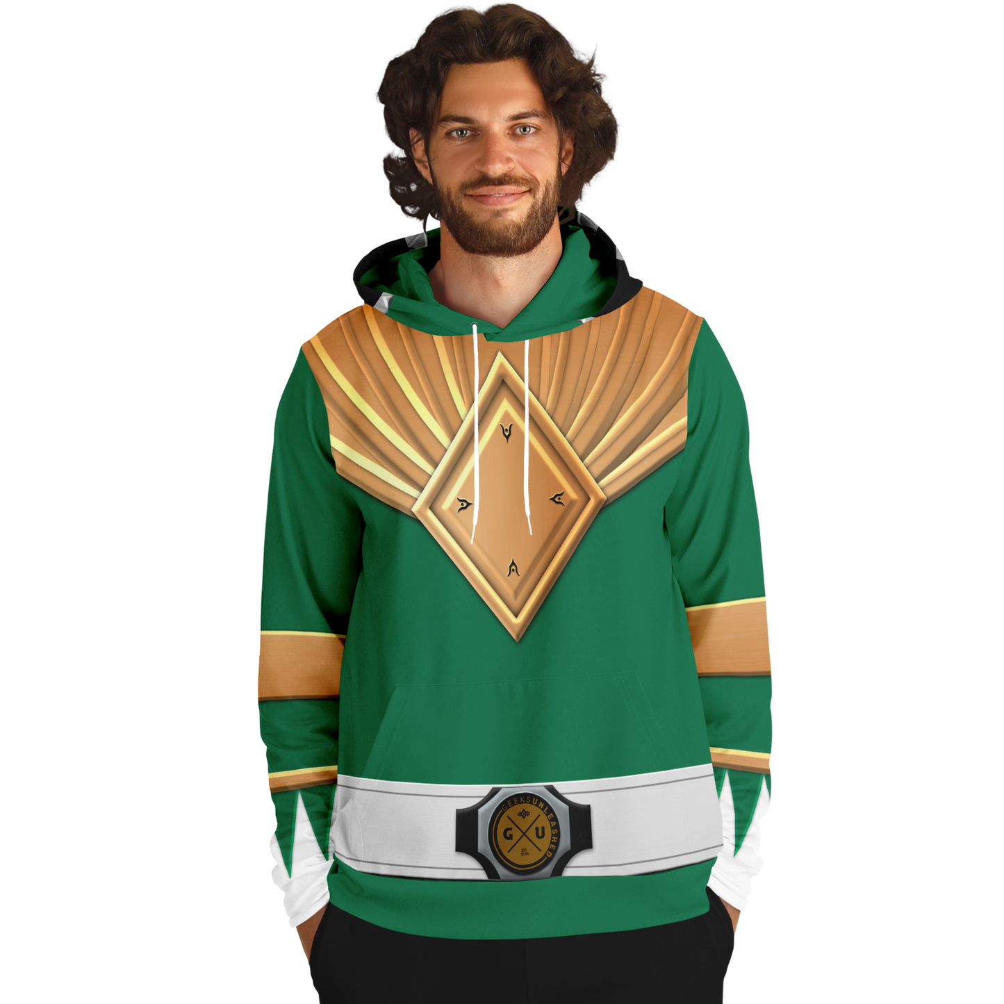 Adult MMPR Green Ranger Hoodie