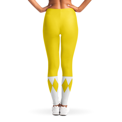 Women's GU 'Yellow Ranger' Leggings