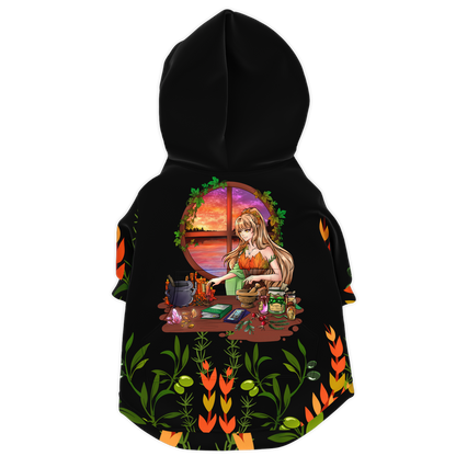 Lady Nostia 'Alchemy' Athletic Zip-up Dog Hoodie