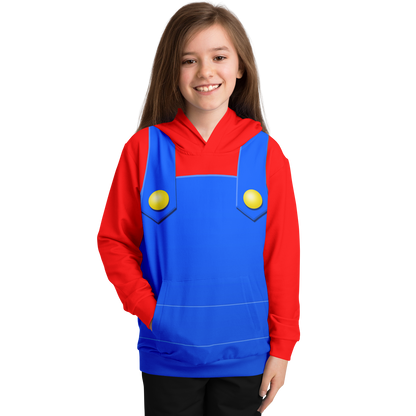 Youth Super Mario Bros Mario Hoodie