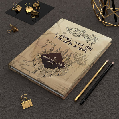 GU 'Marauder's Map' Hardcover Notebook