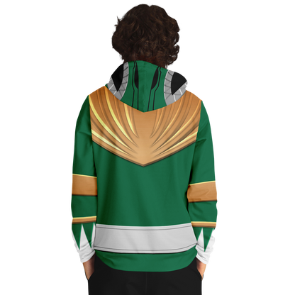 Adult MMPR Green Ranger Hoodie