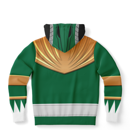 Adult MMPR Green Ranger Hoodie