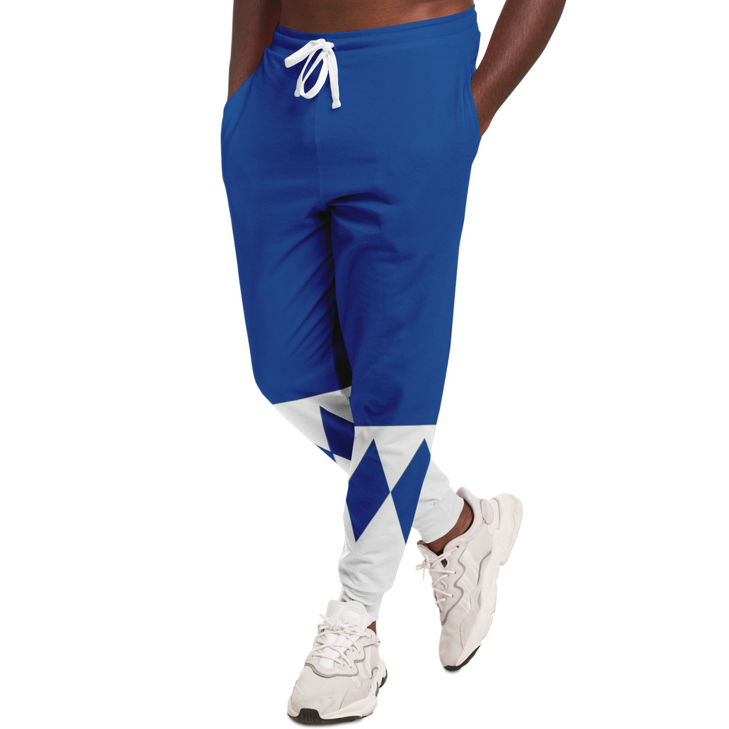 Adult MMPR Blue Ranger Joggers