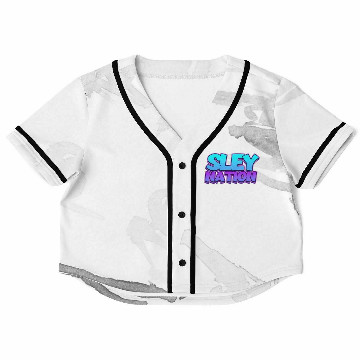 Women's iSLEYGaming 'SLEYNATION' Cropped Baseball Jersey