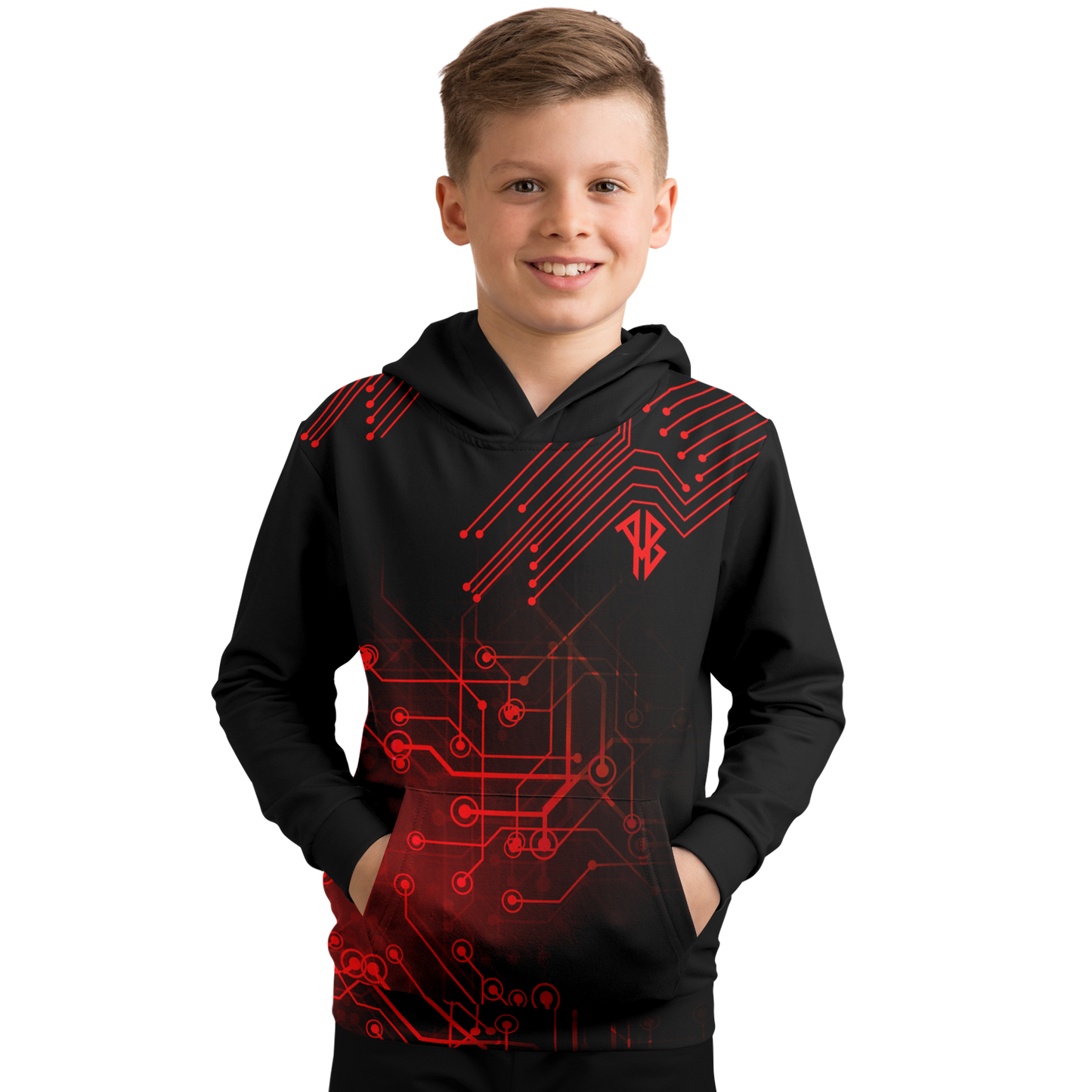 Youth AlphaBroVR Digital AB Fashion Hoodie