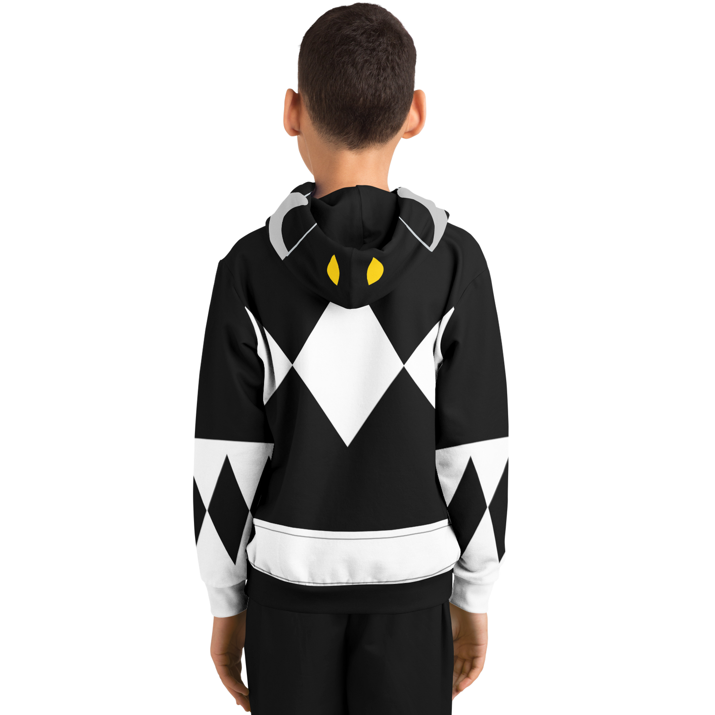 Youth MMPR Black Ranger Hoodie