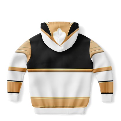 Youth MMPR 'White Ranger' Fashion Hoodie