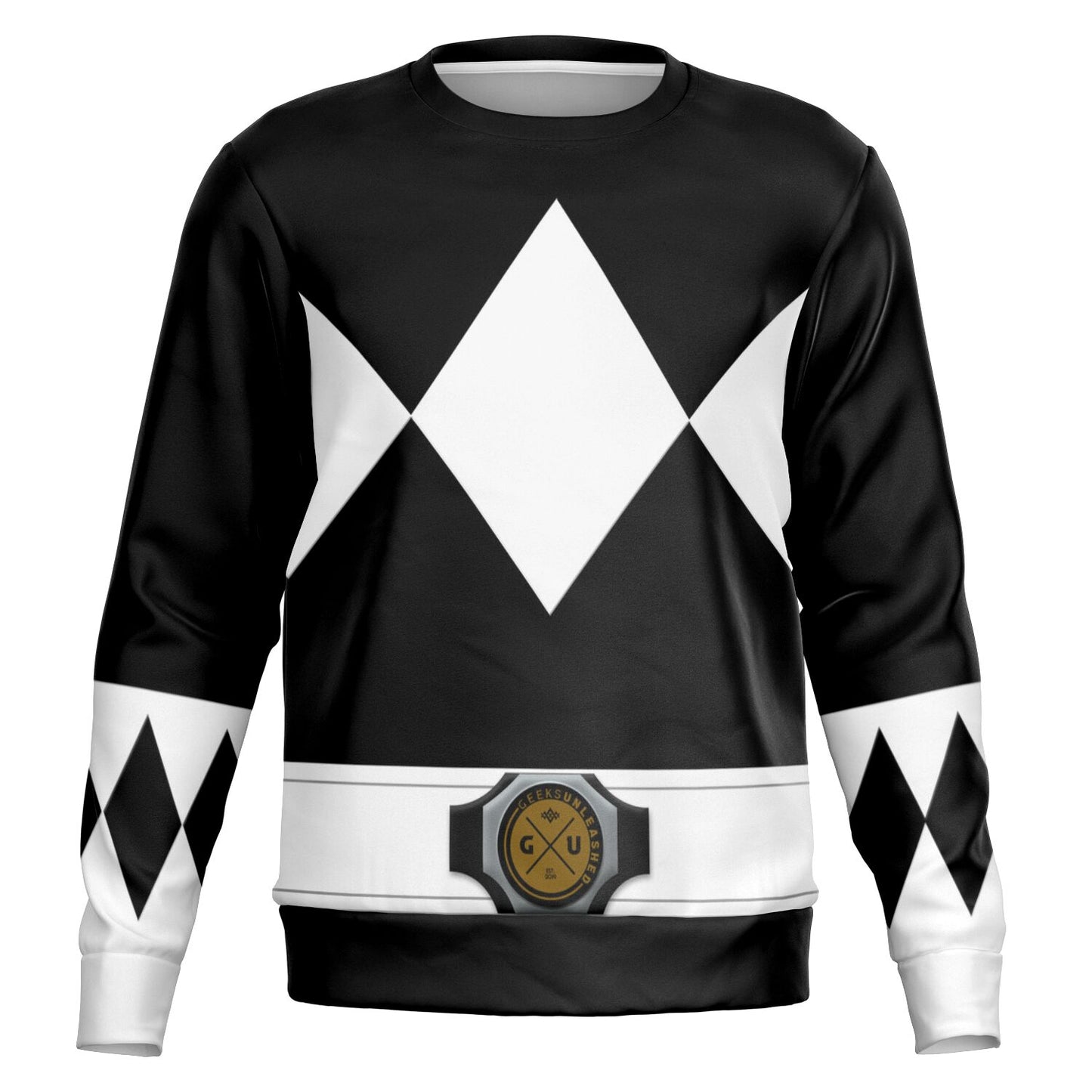 Adult MMPR Black Ranger Sweatshirt