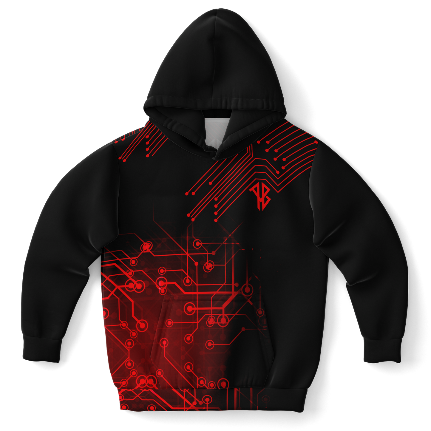 Youth AlphaBroVR Digital AB Fashion Hoodie