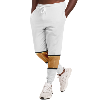 Adult MMPR 'White Ranger' Fashion Joggers