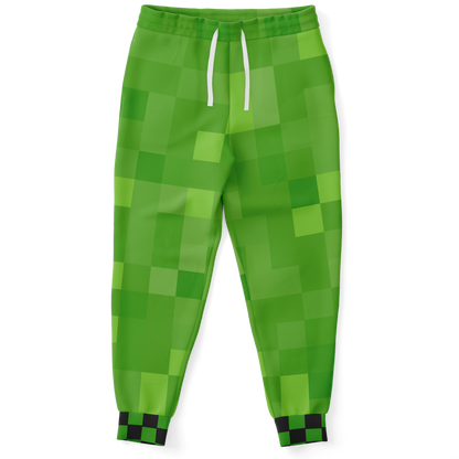 Adult Minecraft Creeper Joggers