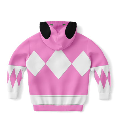 Youth MMPR Pink Ranger Hoodie