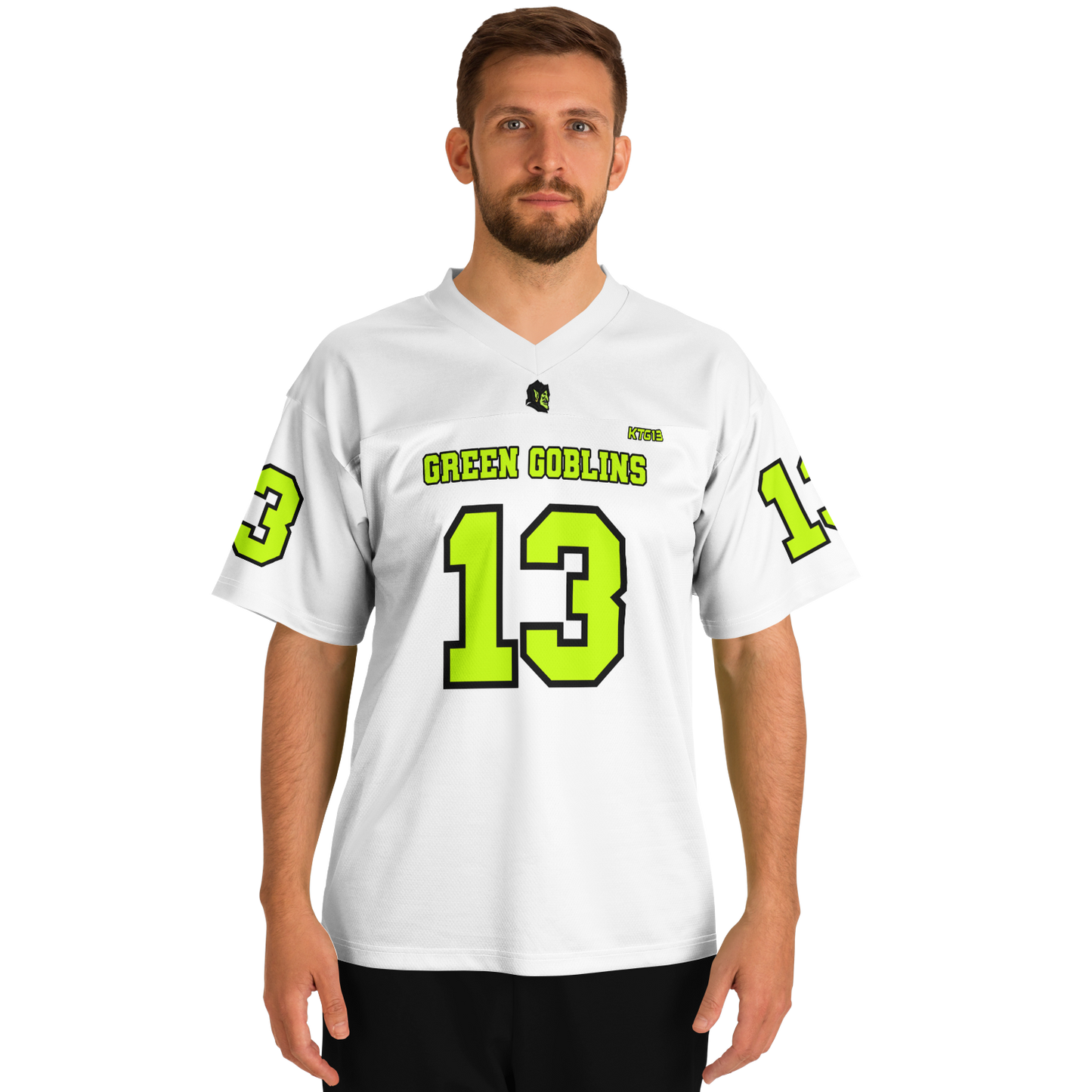 KTG13 TV Green Goblins Football Jersey