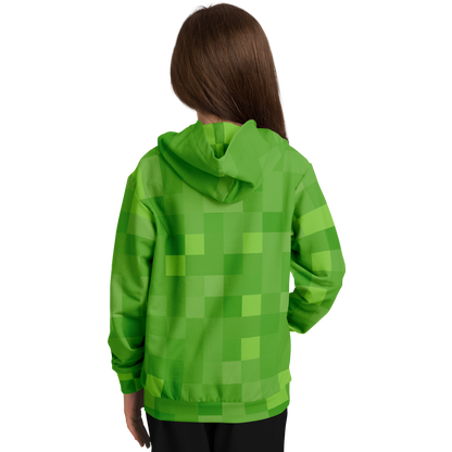 Youth Minecraft Creeper Hoodie