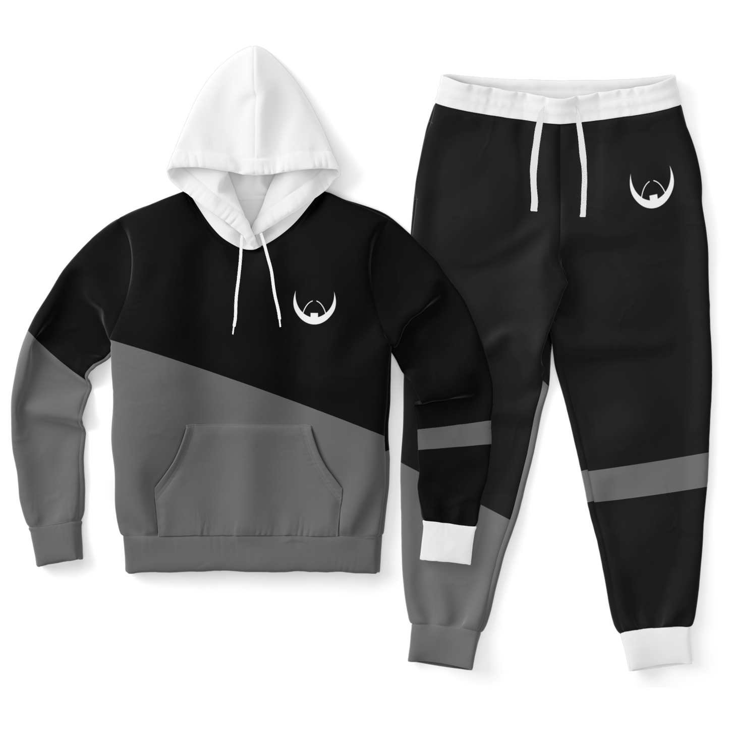 Adult Baldoziot 'Chrome' Athletic Hoodie & Jogger Set