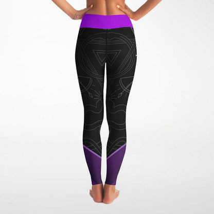 Women's Dark Royal Nation 'Dark Side' Yoga Pants