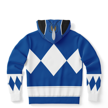 Adult MMPR Blue Ranger Hoodie