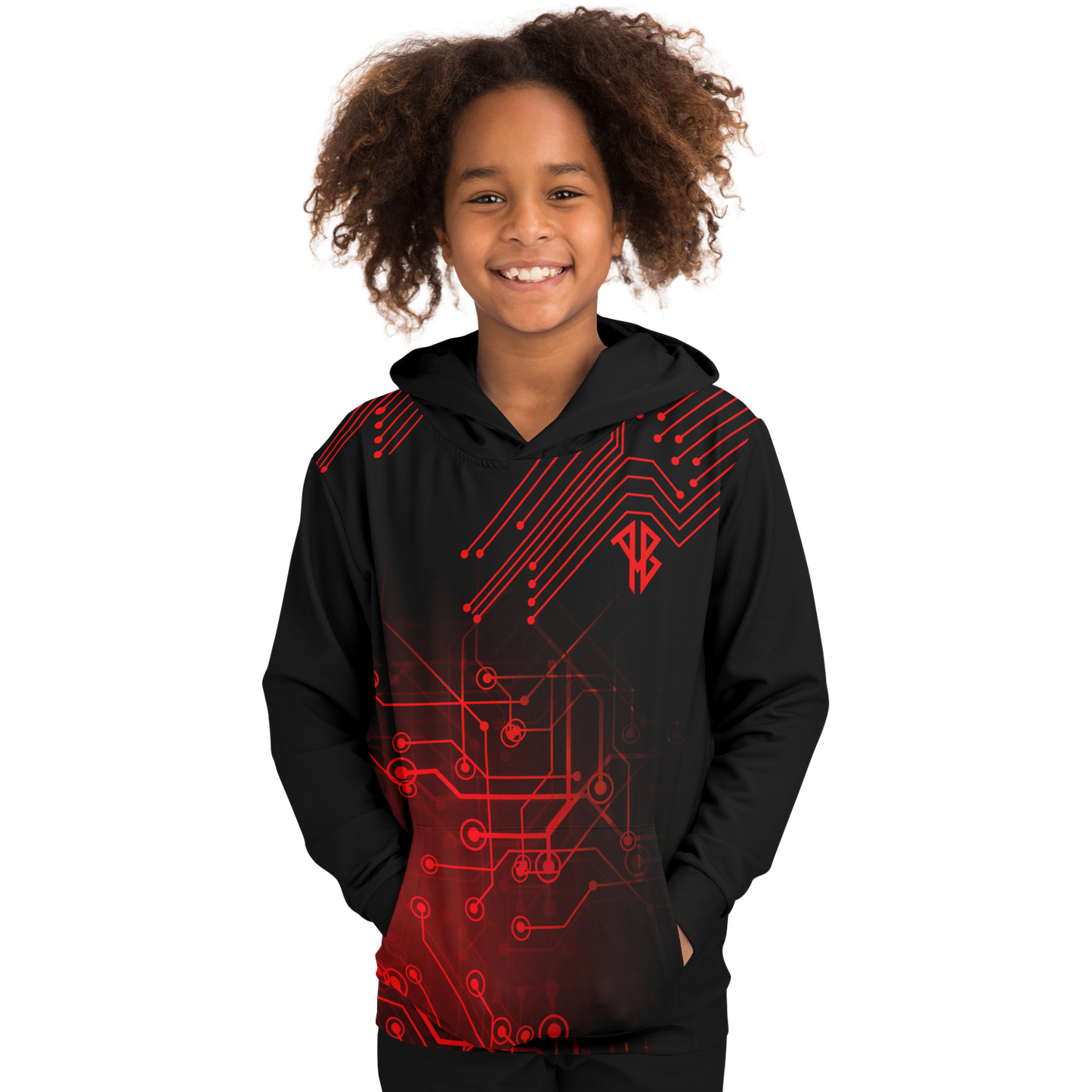 Youth AlphaBroVR Digital AB Fashion Hoodie